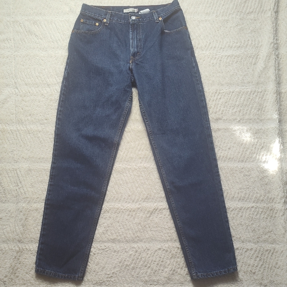 Levi's 550 Relax Tapered Women's Denim Blue Jean Medium Wash Size 12 L